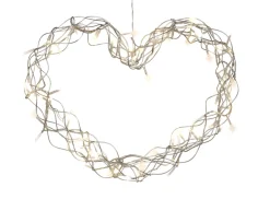 Sale Stemning Lyshjerte 80 LED-pærer 40 cm