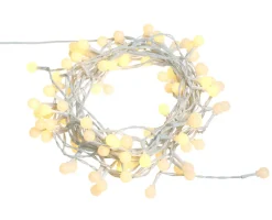 Discount Stemning Lyskjede med 100 LED-snøballer 9,9 meter