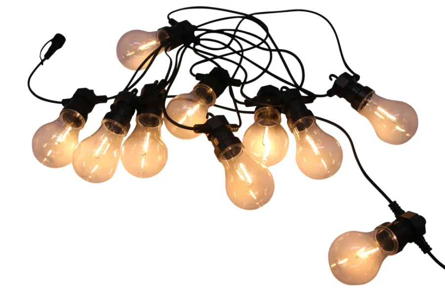 Discount Lyslenke med 10 LED-pærer