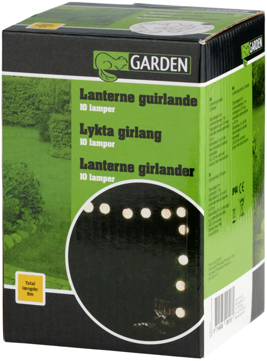 Outlet Garden Lysslynge med 10 LED-pærer - ®