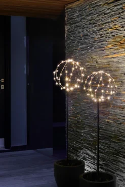 Stemning Lystrær kuppel med 96 LED H130/110 cm 2-pk.