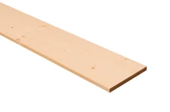 Outlet Royal Massiv hylle i gran 18 mm x 20 x 100 cm