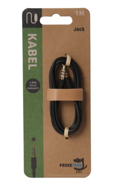 Best PhoneFood Mini jack til mini jack kabel – 1 meter