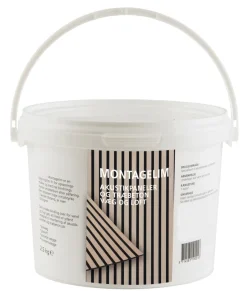 Online Fibrotech Monteringslim til akustikkpanel 2,5 kg Hvit