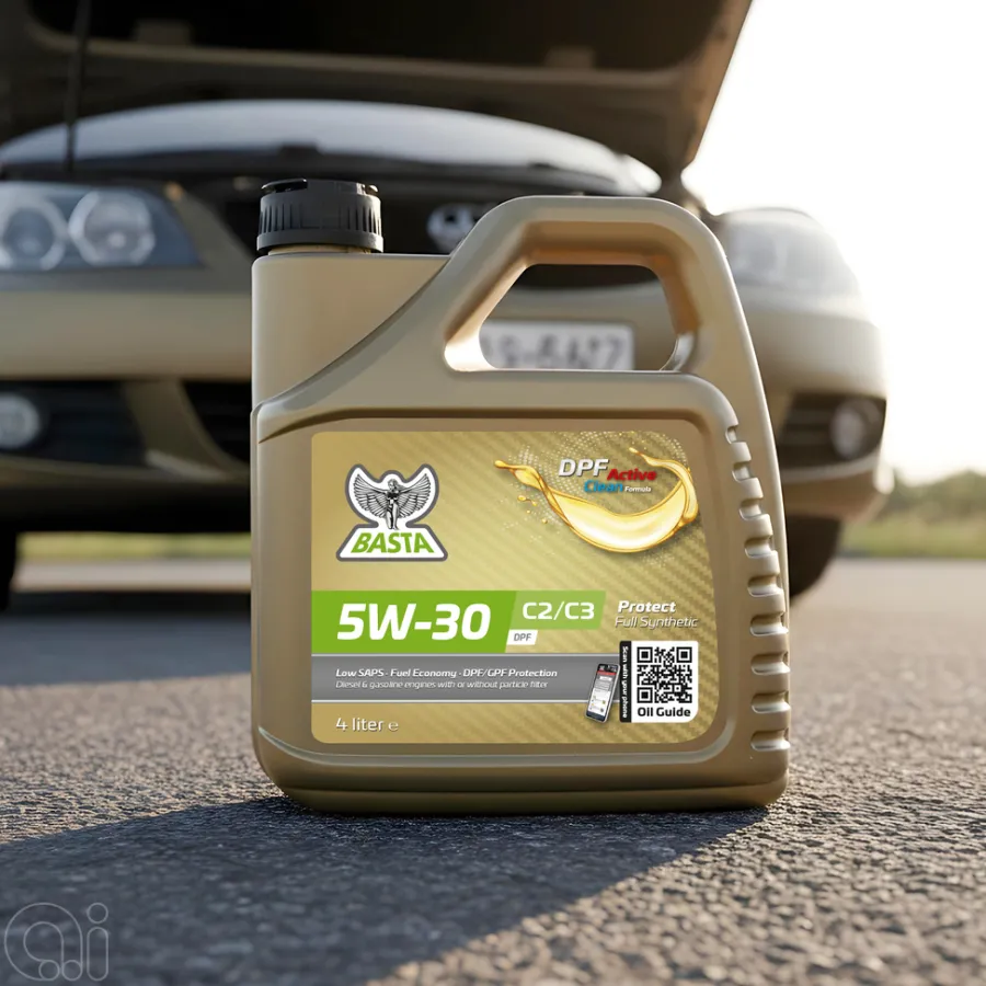 Best Basta Motorolje 5W-30 C2 fullsyntetisk - 4 liter