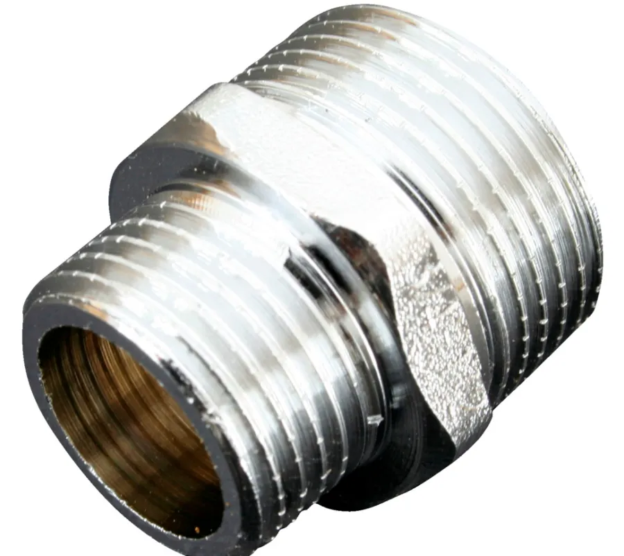 Online Nippel 3/4" x 1/2" Krom