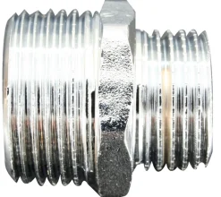 Online Nippel 3/4" x 1/2" Krom