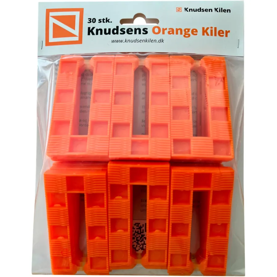 Best Knudsen Kilen Oransje kile - 30 stk
