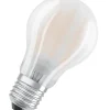 Sale Osram LED Base matt standardpære E27 7 W 3-pk