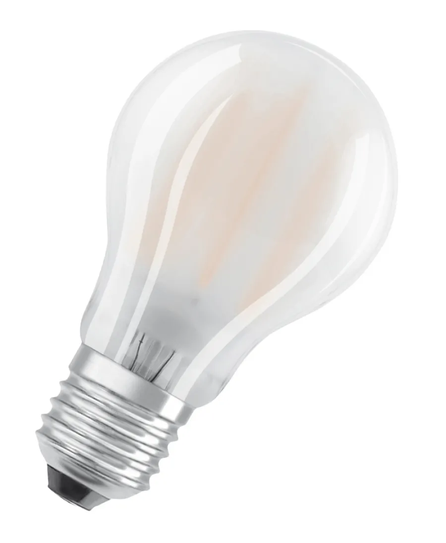 Sale Osram LED Base matt standardpære E27 7 W 3-pk