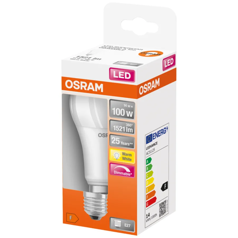Hot Osram LED Classic matt standard dimbar E27 14 W