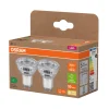 Sale Osram LED PAR16 spotpære GU10 2 W 2-pk.