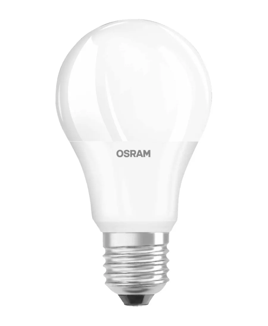 Best Osram LED standardpære E27 8,5 W 3-pk.