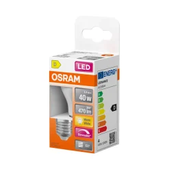 Sale Osram LED Star Classic matt kronepære dimbar E27 4,8 W