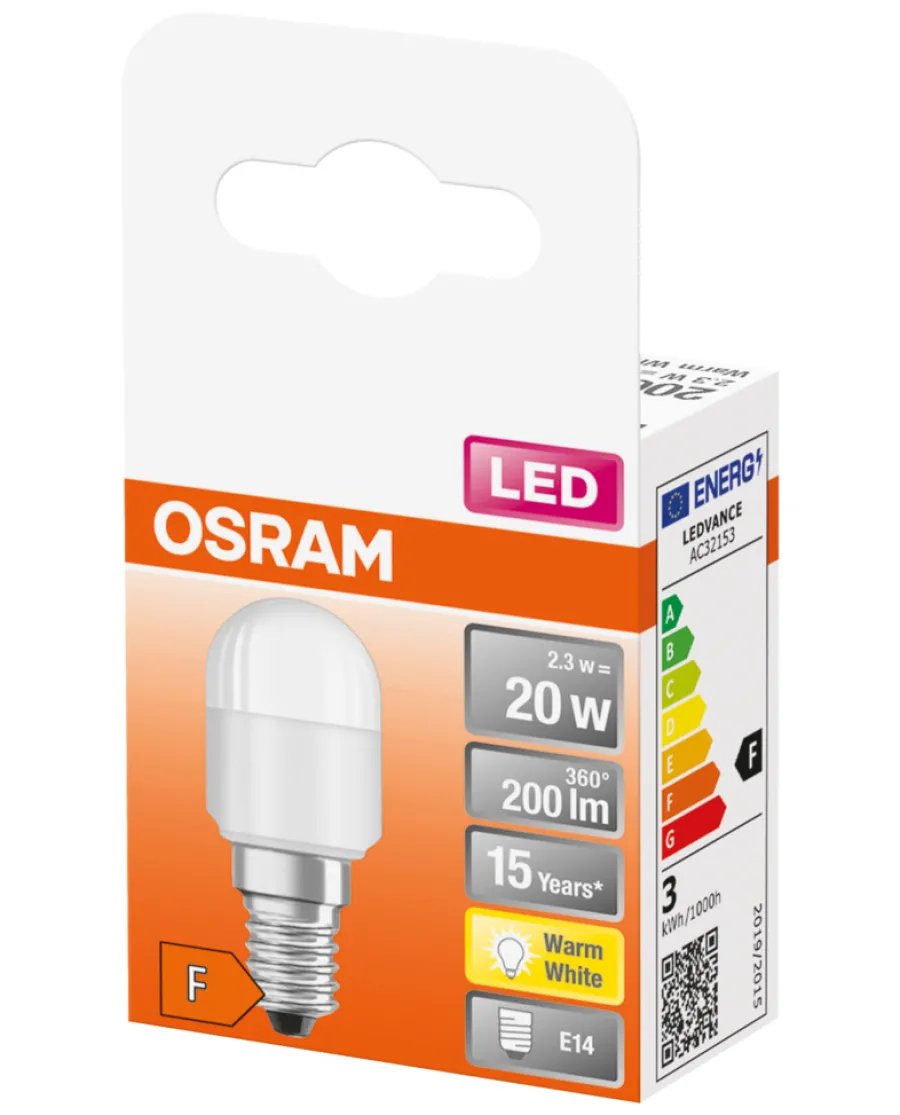 Best Osram LED STAR kjøleskapspære E14 - 2,3W