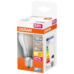 Best Osram LED Superstar Classic matt standard dimbar E27 5W