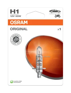 Online Osram lyspære til bil H1 - 1 stk.