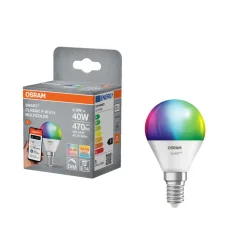 New Osram SMART+ RGB+TW kronepære E14 4,9 W