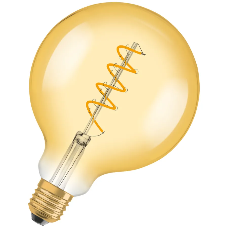 New Osram Vintage 1906 LED-pære globe 4 W E27