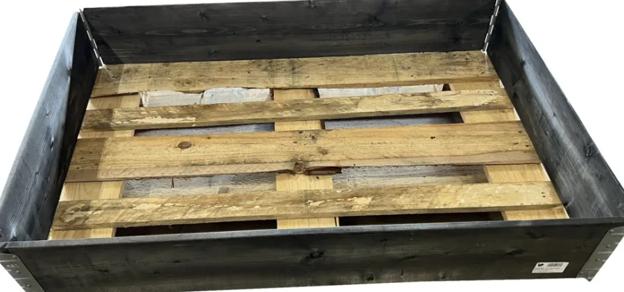 Sale Pallekarm svart 120 x 80 cm