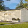Discount Palmako redskapsbod Aksel 4 - 14,7 m² 273 x 550 cm