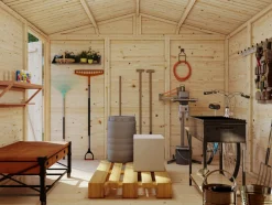 Discount Palmako redskapsbod Aksel 4 - 14,7 m² 273 x 550 cm