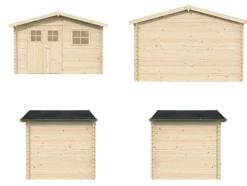 Discount Palmako redskapsbod Lotta 5,6 m² 320 x 205 cm