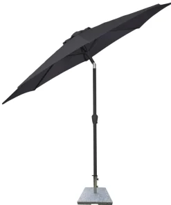 Outlet Sunlife Parasoll Arizona m/sveiv & tilt Ø300 - ® Svart