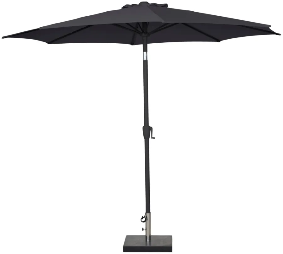 Outlet Sunlife Parasoll Arizona m/sveiv & tilt Ø300 - ® Svart