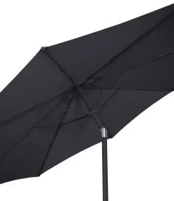 Outlet Sunlife Parasoll Arizona m/sveiv & tilt Ø300 - ® Svart
