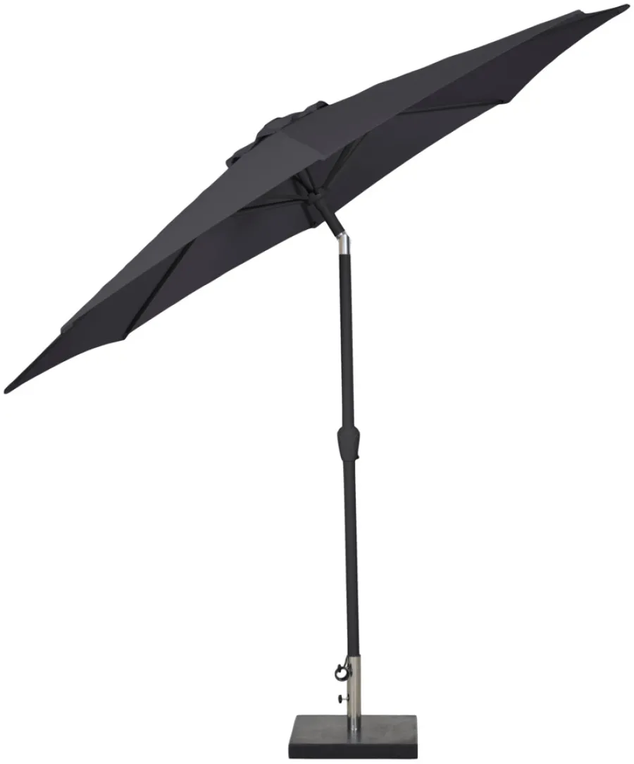 Outlet Sunlife Parasoll Arizona m/sveiv & tilt Ø300 - ® Svart