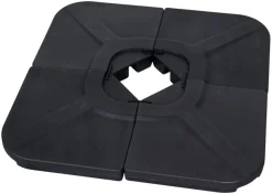 Best Sunlife Parasollfot Indiana svart plast - ®