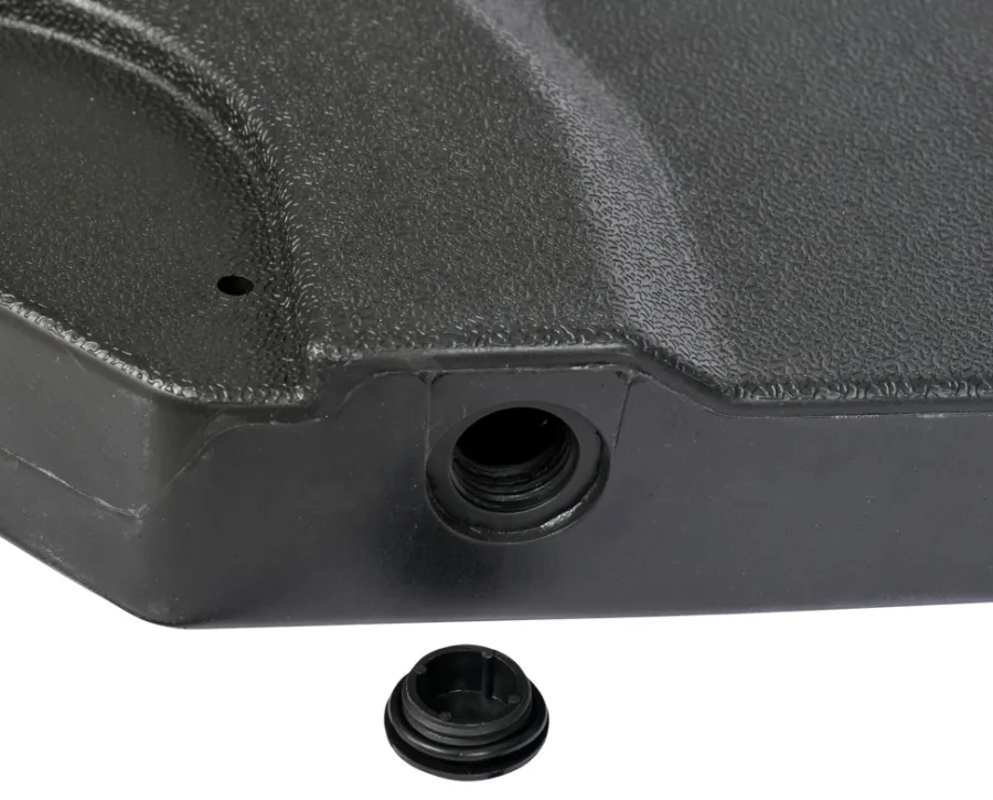 Best Sunlife Parasollfot Indiana svart plast - ®