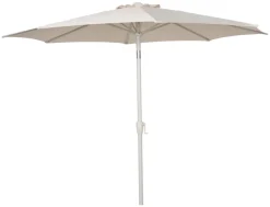 Clearance Sunlife Parasoll Nevada grå m/sveiv & tilt Ø 300 cm - ® Sandgrå