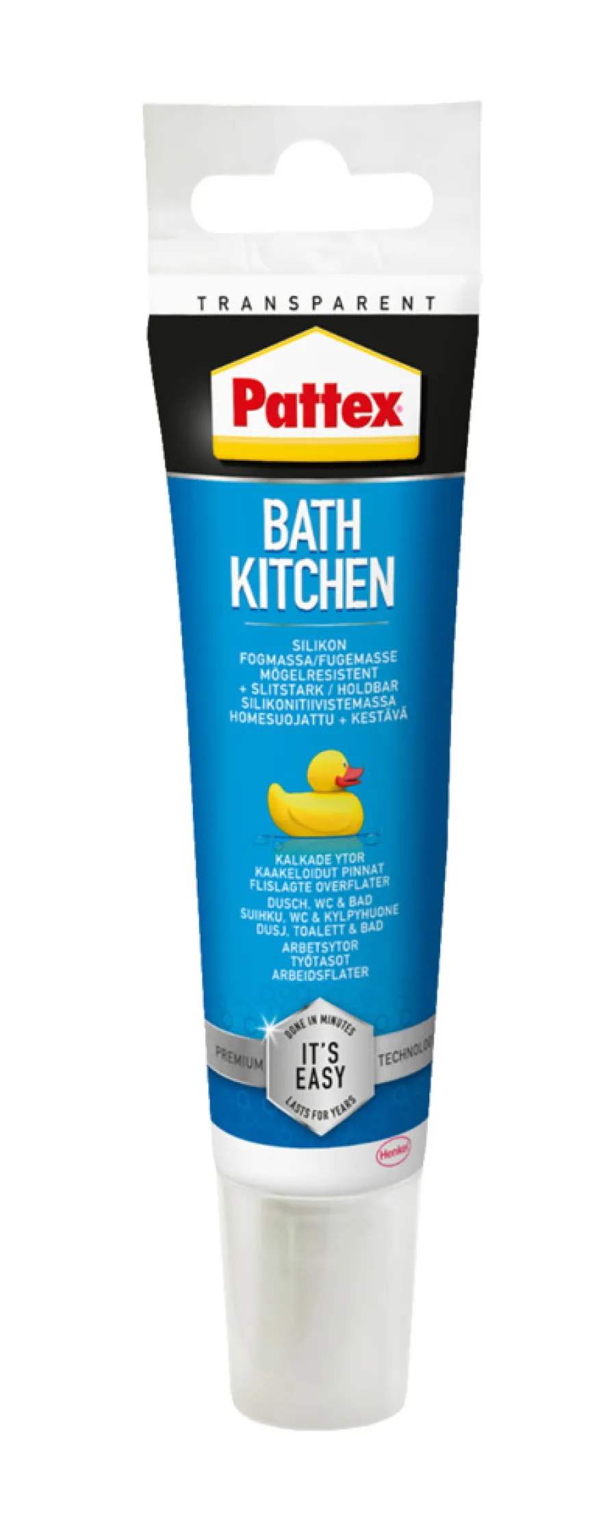 Online Pattex Silikonfuge bad & kjøkken 50 ml Transparent