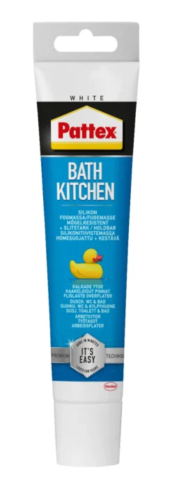 Online Pattex Silikonfuge bad & kjøkken 50 ml Hvit