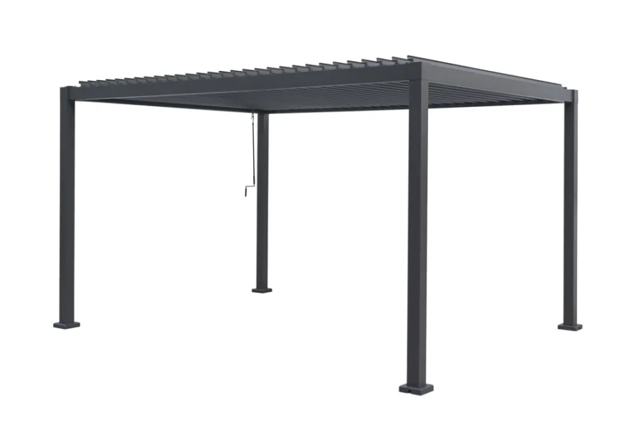 Outlet Outfit Pergola 3 x 4 meter aluminium -