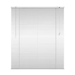 Persienne aluminium 140 x 130 cm Hvit