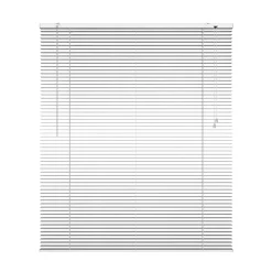 Persienne aluminium 120 x 130 cm Hvit