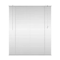 Persienne aluminium 80 x 130 cm Hvit
