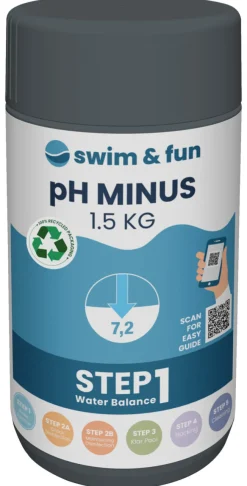 Hot Swim & Fun pH-Minus granulat 1,5 kg -