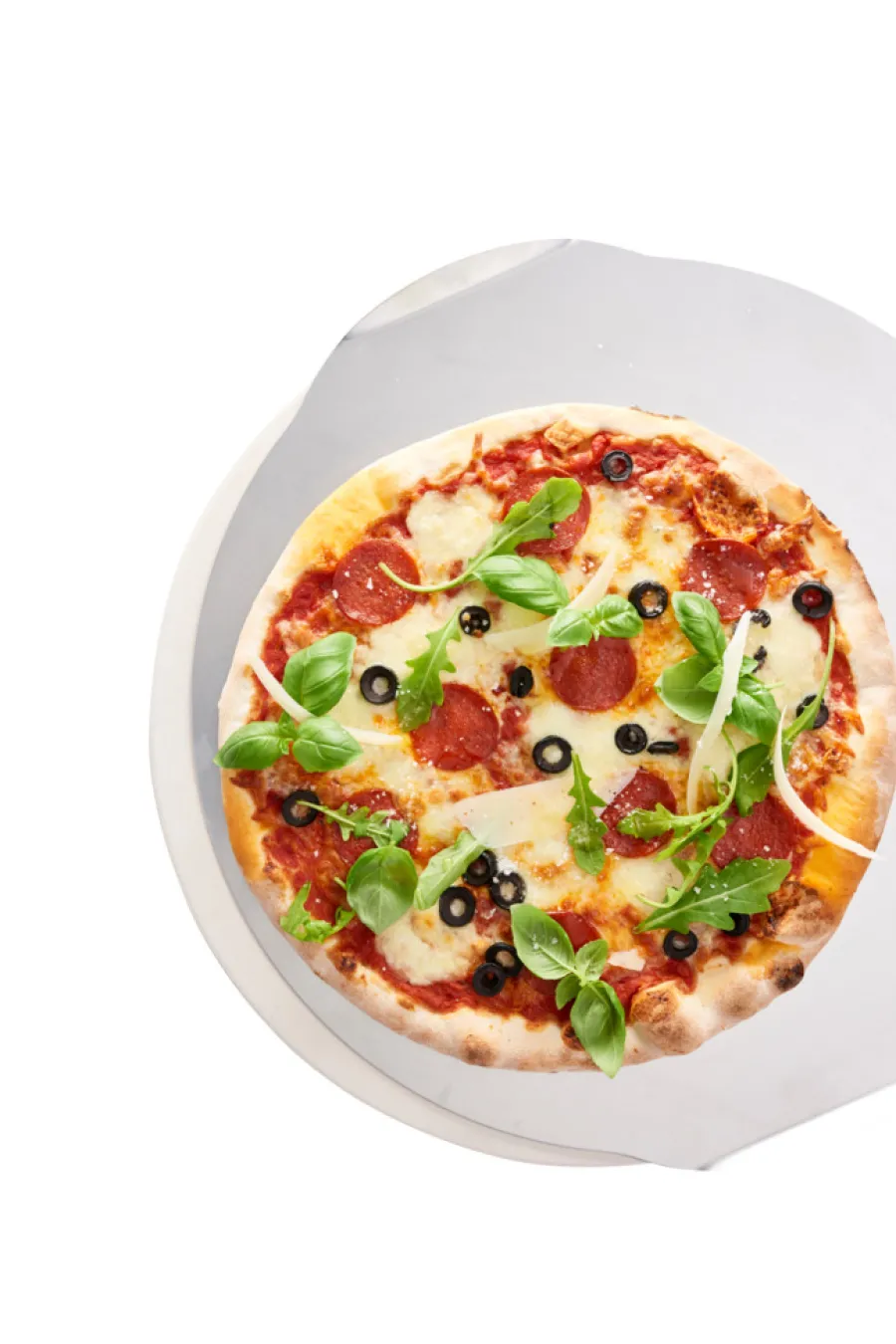 Grillexpert Pizzastein Ø38 cm med alubakeplate -