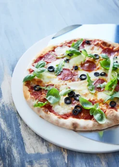 Grillexpert Pizzastein Ø38 cm med alubakeplate -