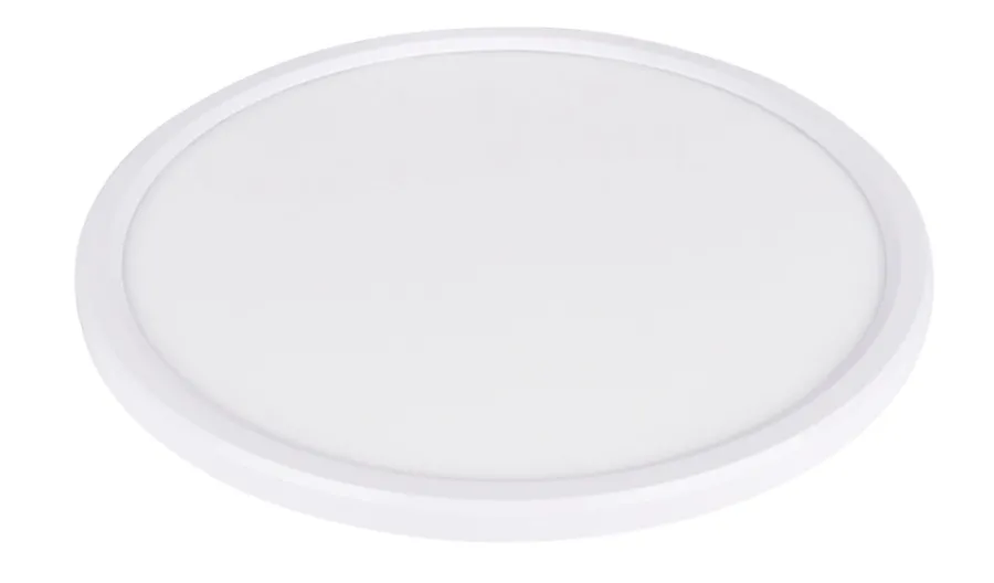 Clearance Plafond slim hvit Ø30 cm inkl. 15 W LED-pære