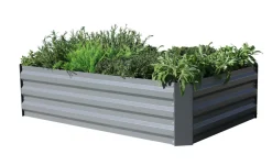 Outlet Gardenlife Land Plantekasse galvanisert modell Easy M u/bunn