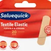 Clearance Salvequick Plaster Textile Elastic – 20 stk.