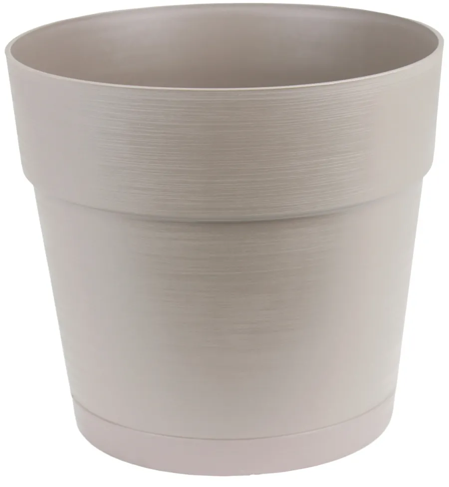 Sale Scan-Pot Plastpotte Ø38 cm Varm grå