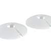 Hot Plastrosett 15 mm hvit - 2 stk.