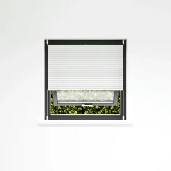 Best Plisségardin Touch Up & Down 120 x 130 cm Hvit
