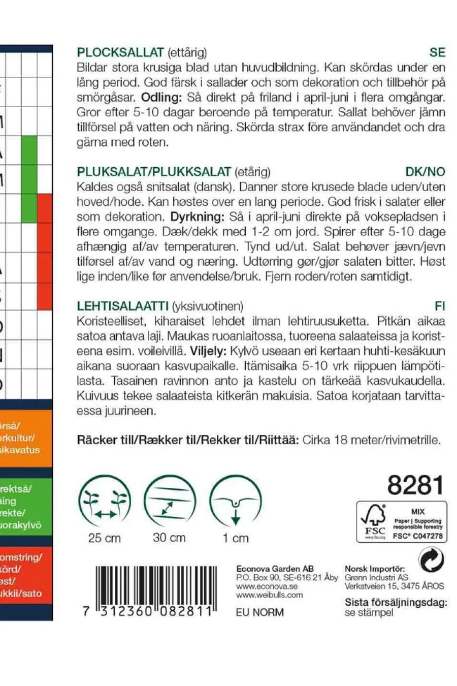 Online Weibulls Plukksalat "Australische Gele"